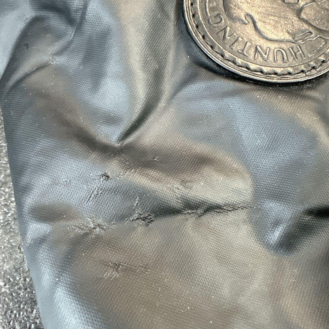 HUNTING WORLD ブラックショルダーバッグ　メッセンジャーバッグ