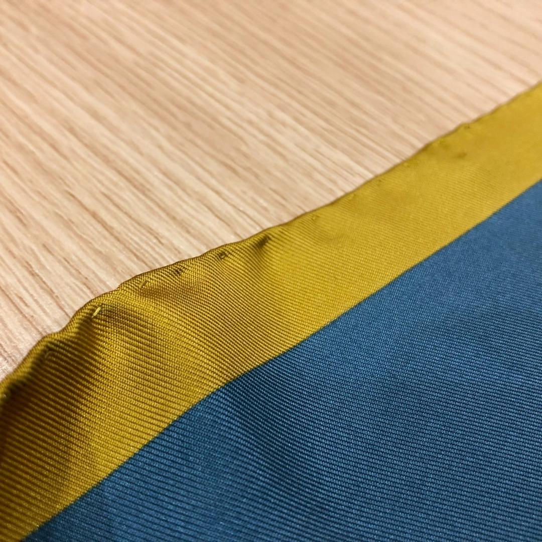 ♥最終値下げ！【極美品】HERMES　カレ90　ピタゴラス　シルク100%