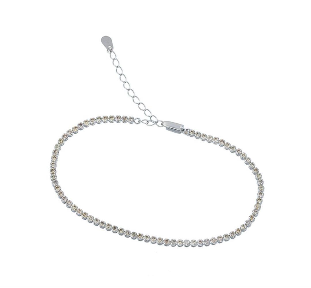 GSTV・900/PT850ブラウンダイヤモンド ブレスレット約1.80ct