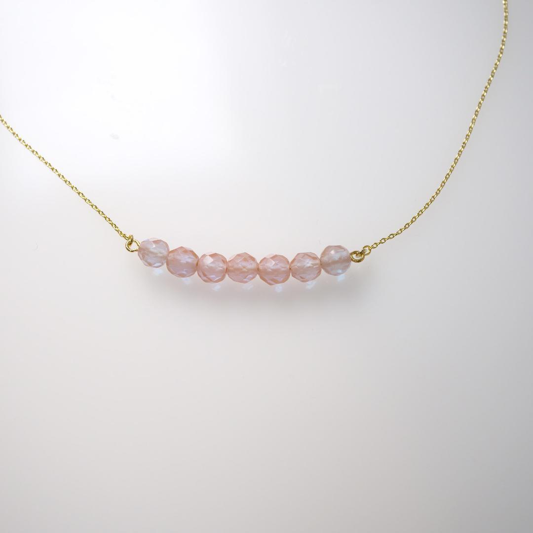 【専用】アンティークサフィレット　7粒ビーズネックレス