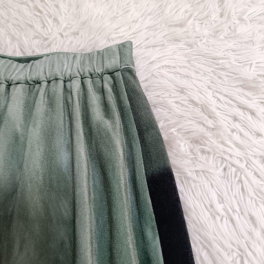 Silvia Conde Olivan×Ameri VELOUR SKIRT