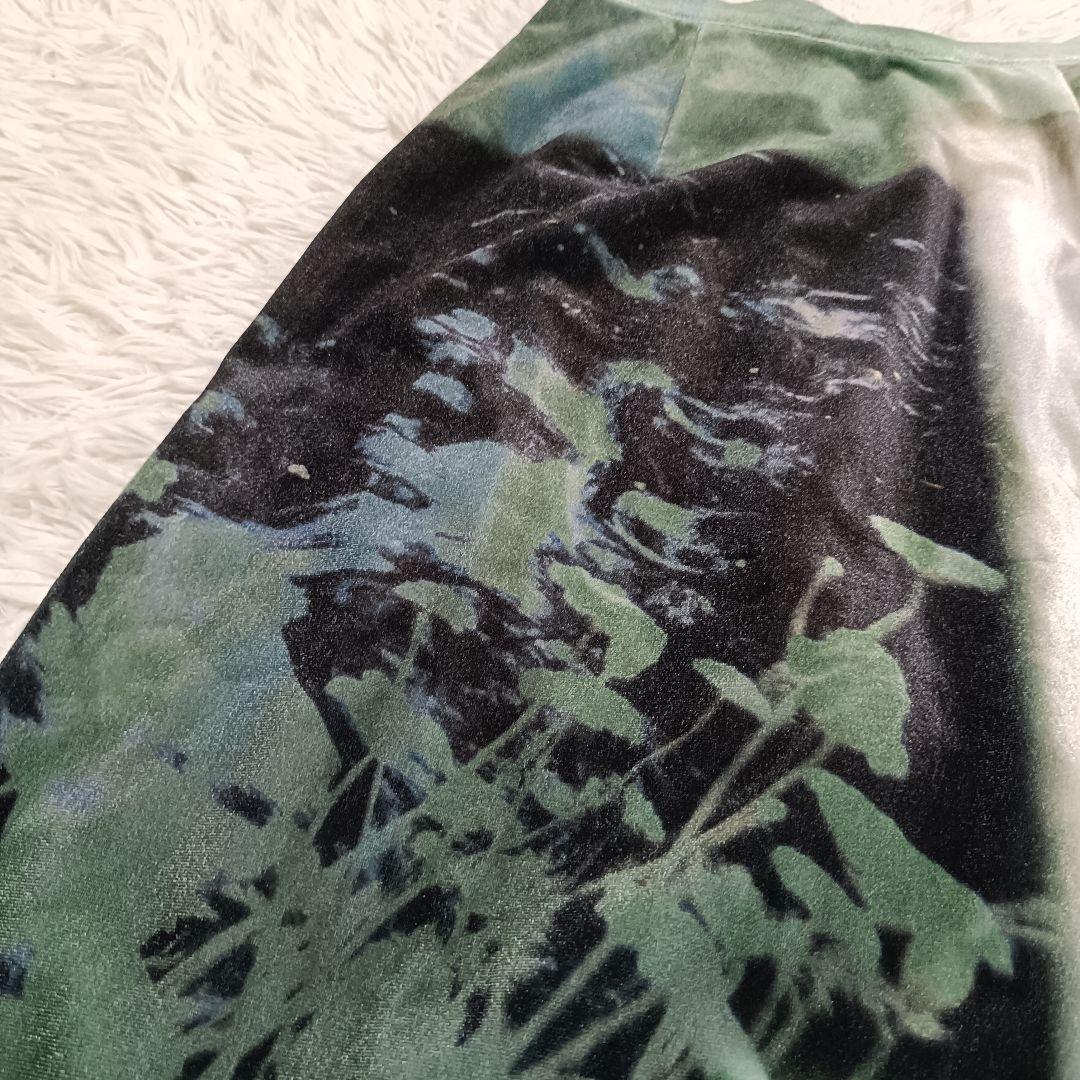 Silvia Conde Olivan×Ameri VELOUR SKIRT