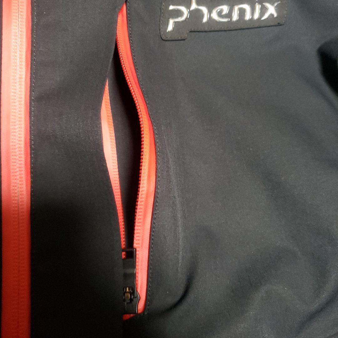 Phenix スキーウェア ブラック/レッド