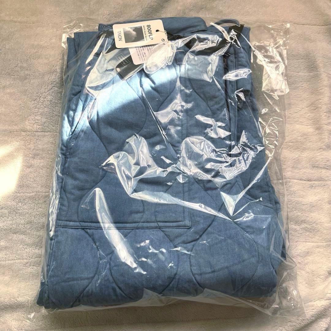 TAION ミリタリー ワイド ダウンパンツ ブルーデニム - メルカリ