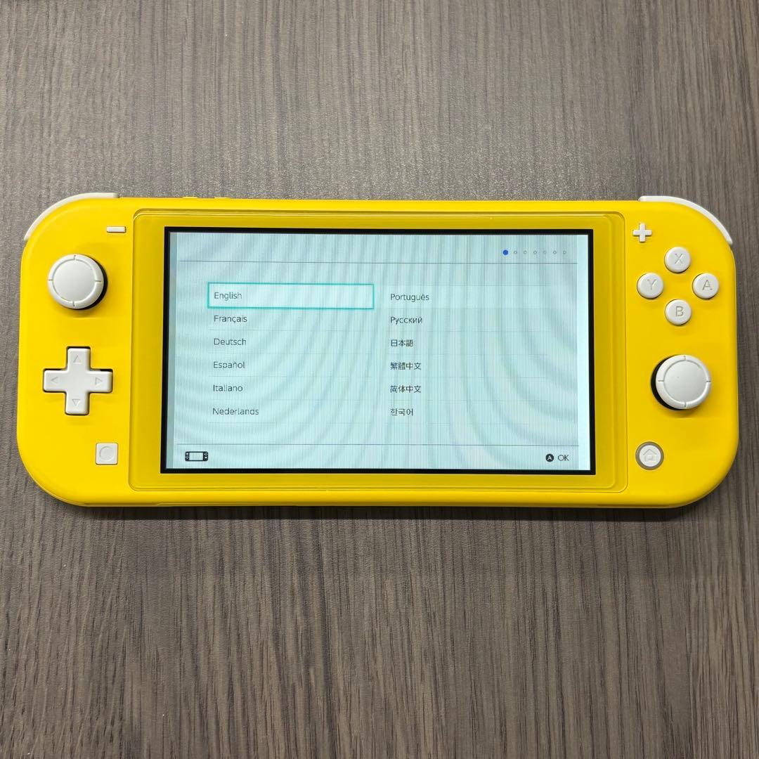 ジャンク品】Nintendo Nintendo Switch Lite 本体 イエロー ジャンク品