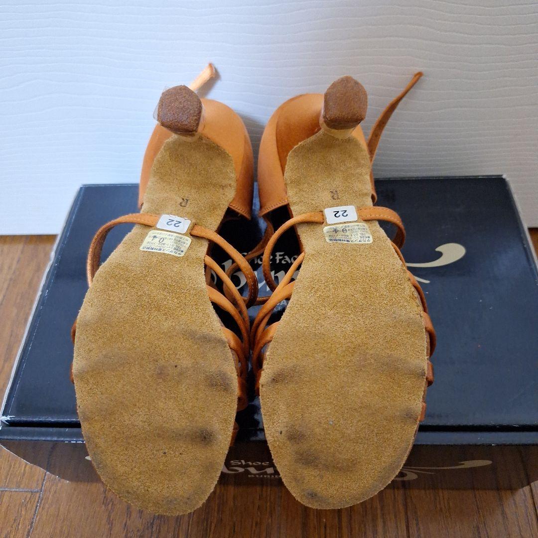 社交ダンスシューズ　 ラテン22㎝　R