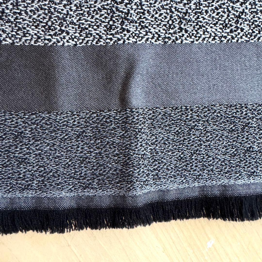 ★新品タグ付き★アクアスキュータム　メンズ　マフラー　ウール　シルク　イタリア製