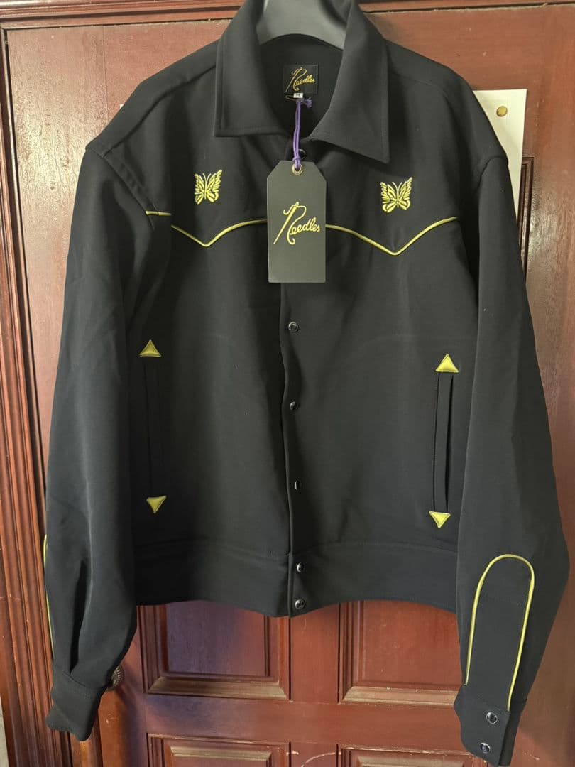Needles 蝶刺繍ジャケット 新品タグ付き - メルカリ