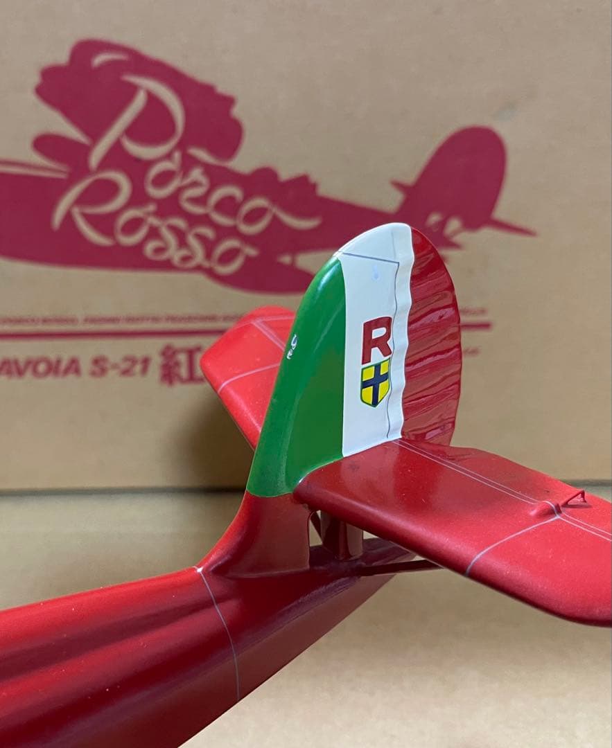 絶版 ウイングクラブ 紅の豚 劇場版 1/24 サボイア S21 スタジオジブリ