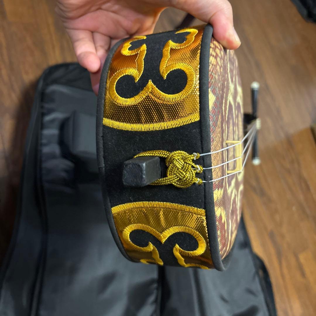 三線　沖縄三線　ケース付き　ジャンク渡し