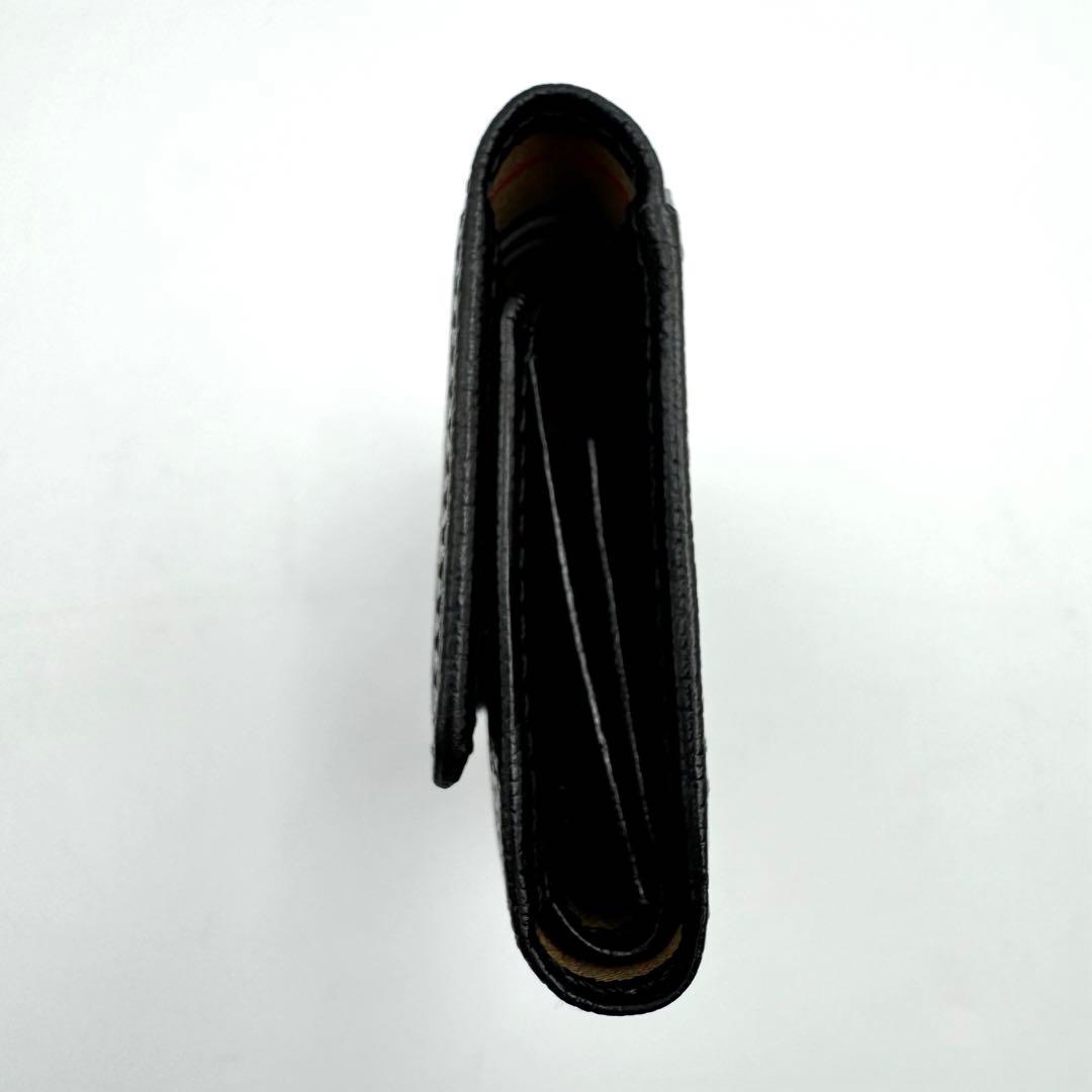 未使用品✨BURBERRY 5連キーケース　レザー　ブラック