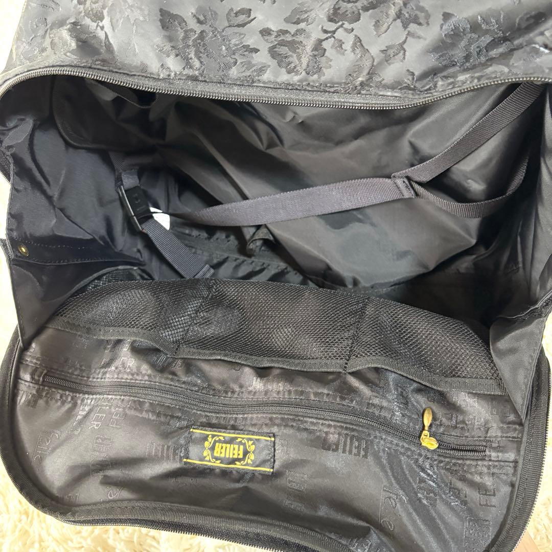 【美品】フェイラー　パラディス トローリーバッグ　キャリーバック　黒