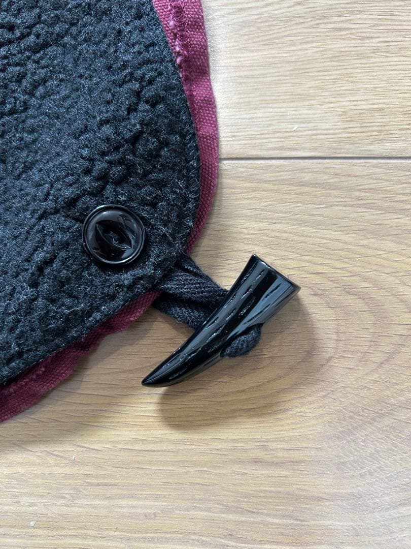 スーパーマント バーガンディ ブランケット フード テンマクデザイン