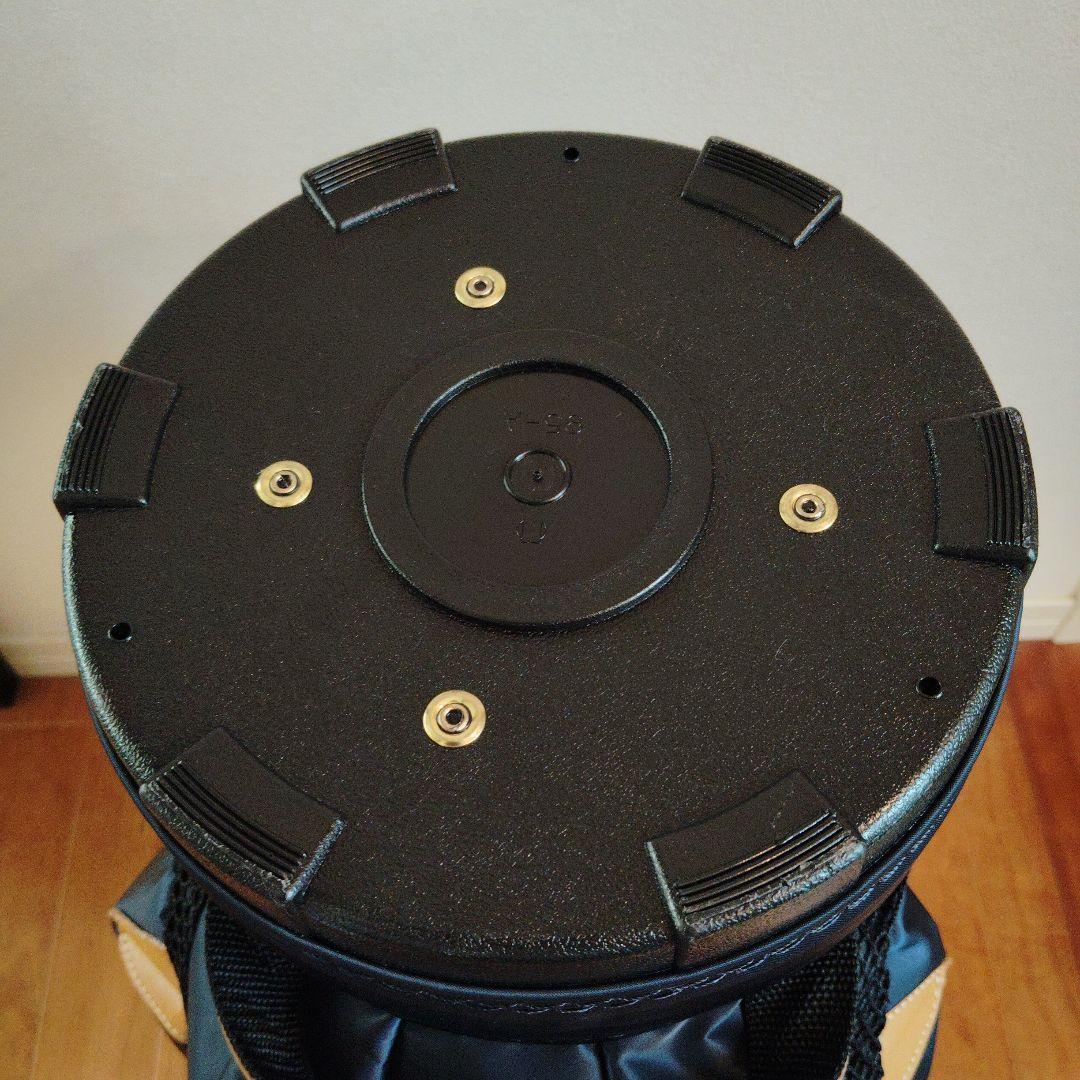 考英舎 ハンドメイド 高密度ツイルナイロン キャディバッグ ネイビー×ライト