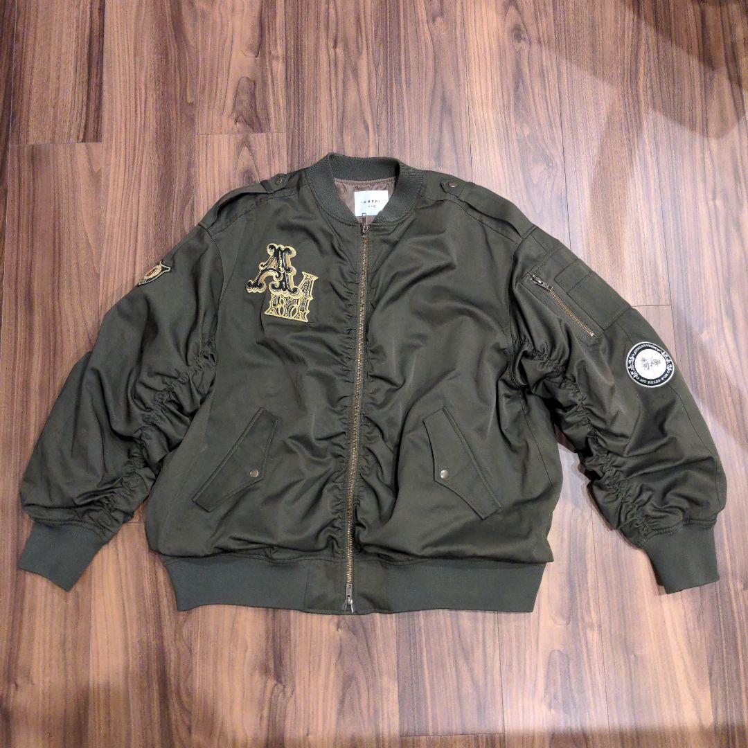 AMERI OVER VOLUME WAPPEN MA-1 ジャケット カーキ - メルカリ