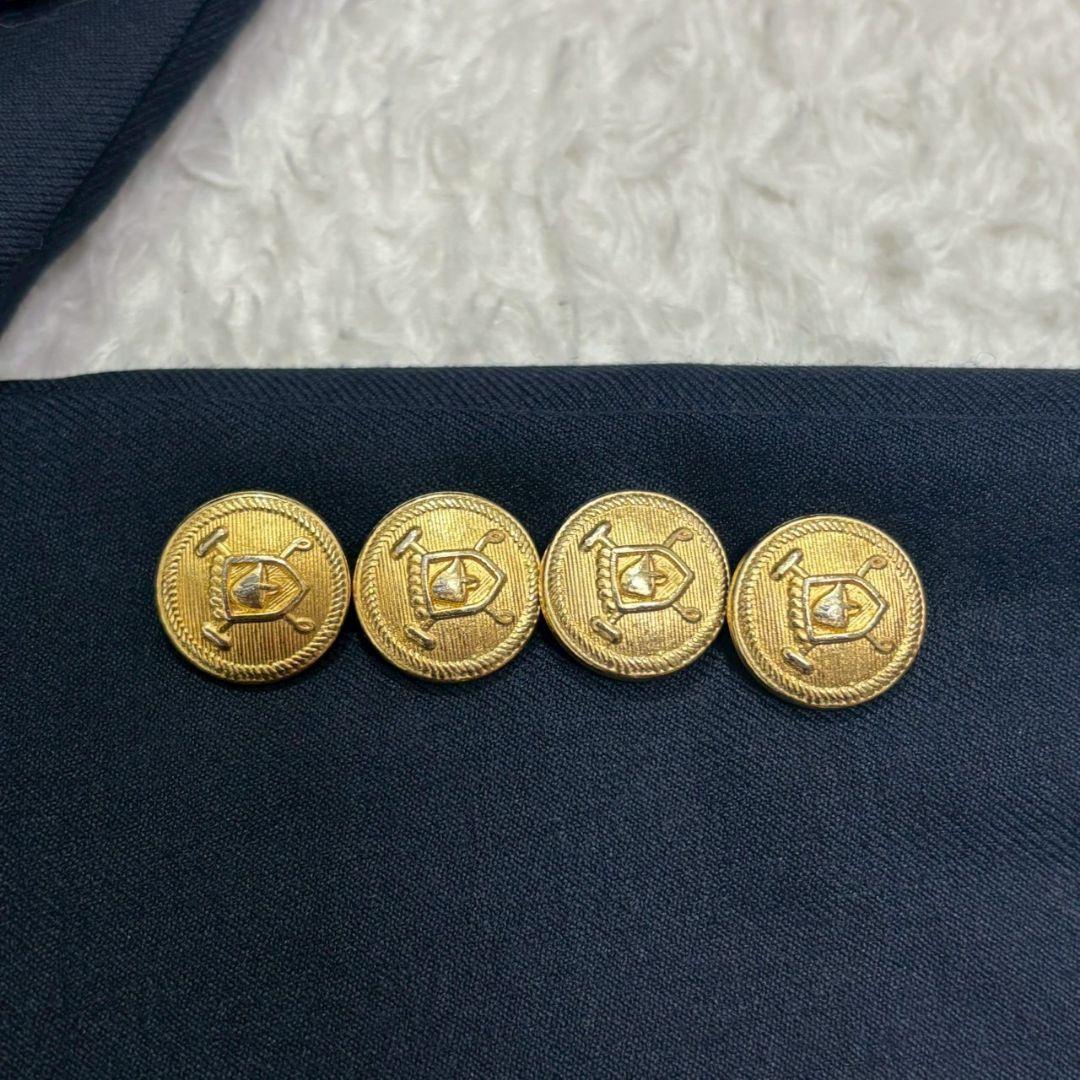 ローレンラルフローレン　紺ブレ　金ボタン　テーラードジャケット　メンズ