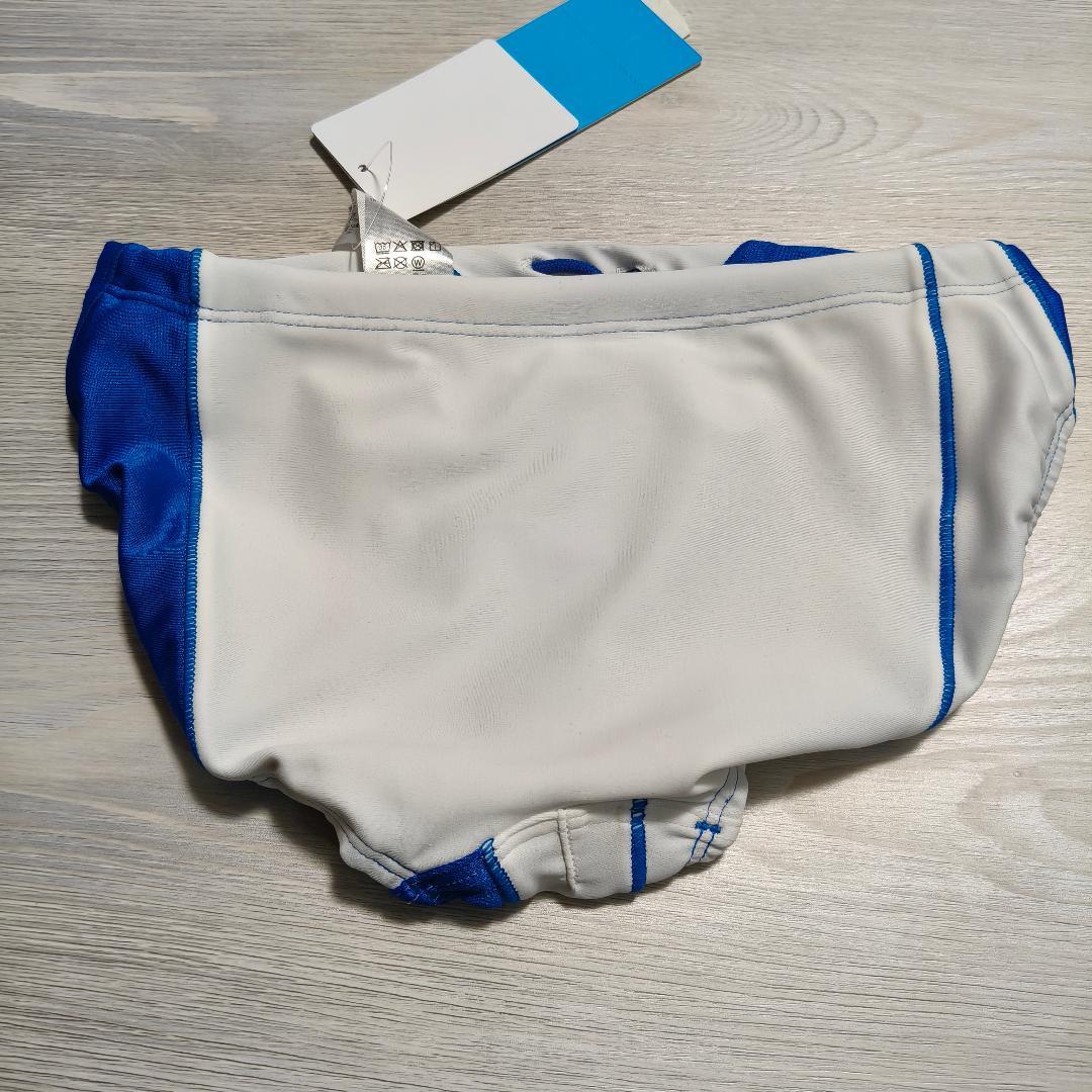 Mサイズ メンズ 競泳水着 アリーナ arena 競パン フルダルUV 白青/金