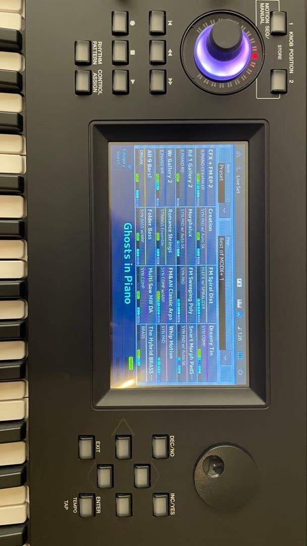 Yamaha MODX7+ シンセサイザー 76鍵