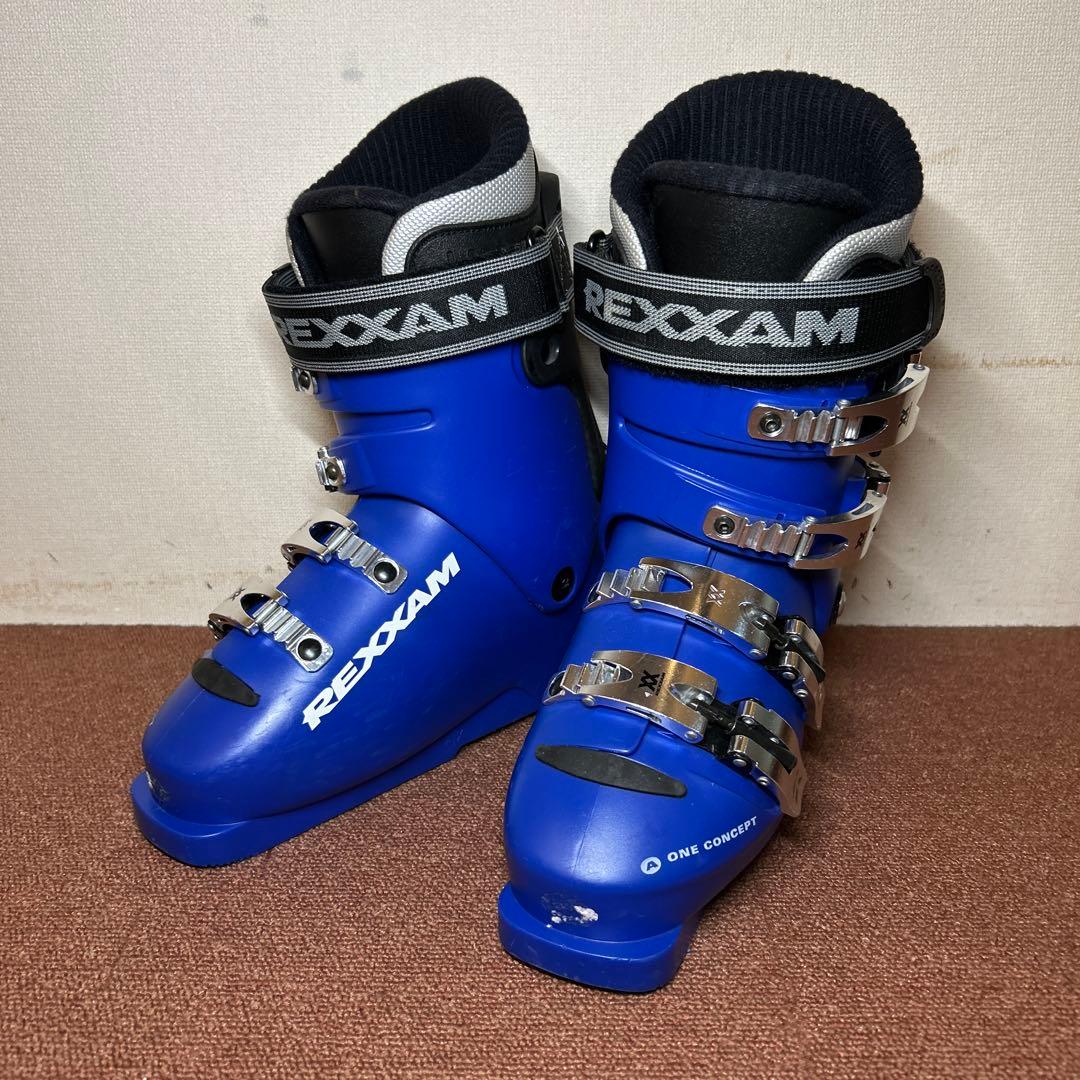 REXXAM レクザム Z87 スキーブーツ 青 24-24.5cm - メルカリ