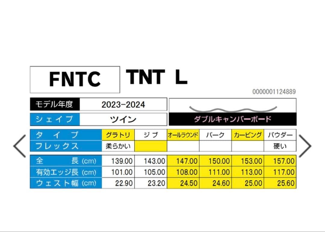 美品】FNTCスノーボード SALOMONビンディング付※2025年12月購入 - メルカリ