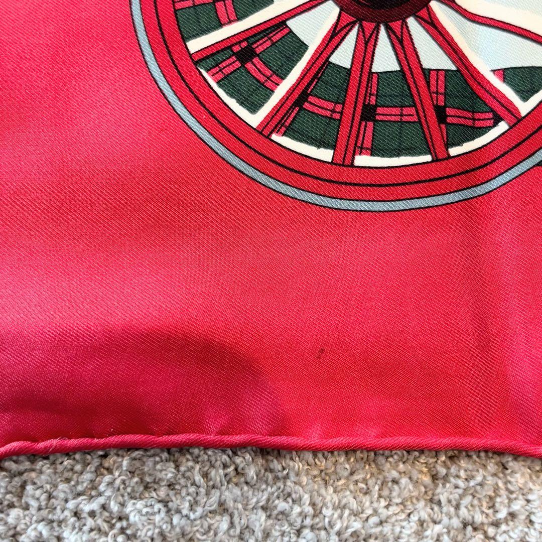 HERMES エルメス スカーフ カレ 90 シルク 冬の郵便馬車 雪景色 - メルカリ