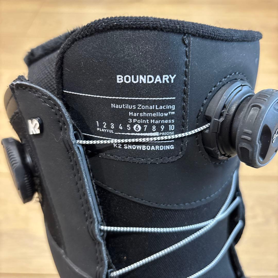 25モデル K2 BOUNDARY BLACK /9.5(27.5cm)