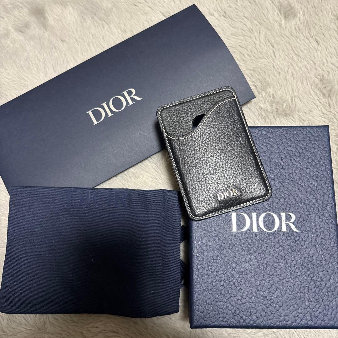 DIOR マグネットカードホルダー【レザー】