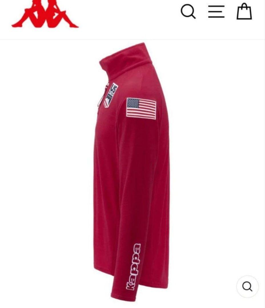 新品タグ付き Kappa USA Ski Team Model