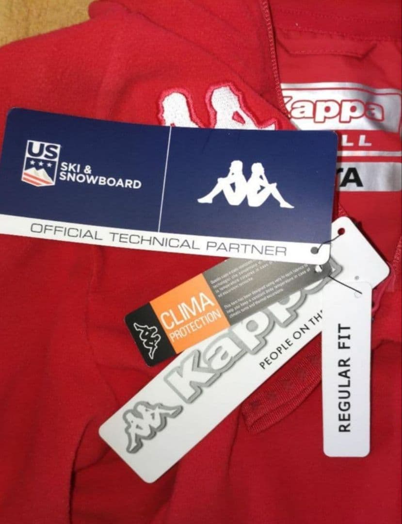 新品タグ付き Kappa USA Ski Team Model