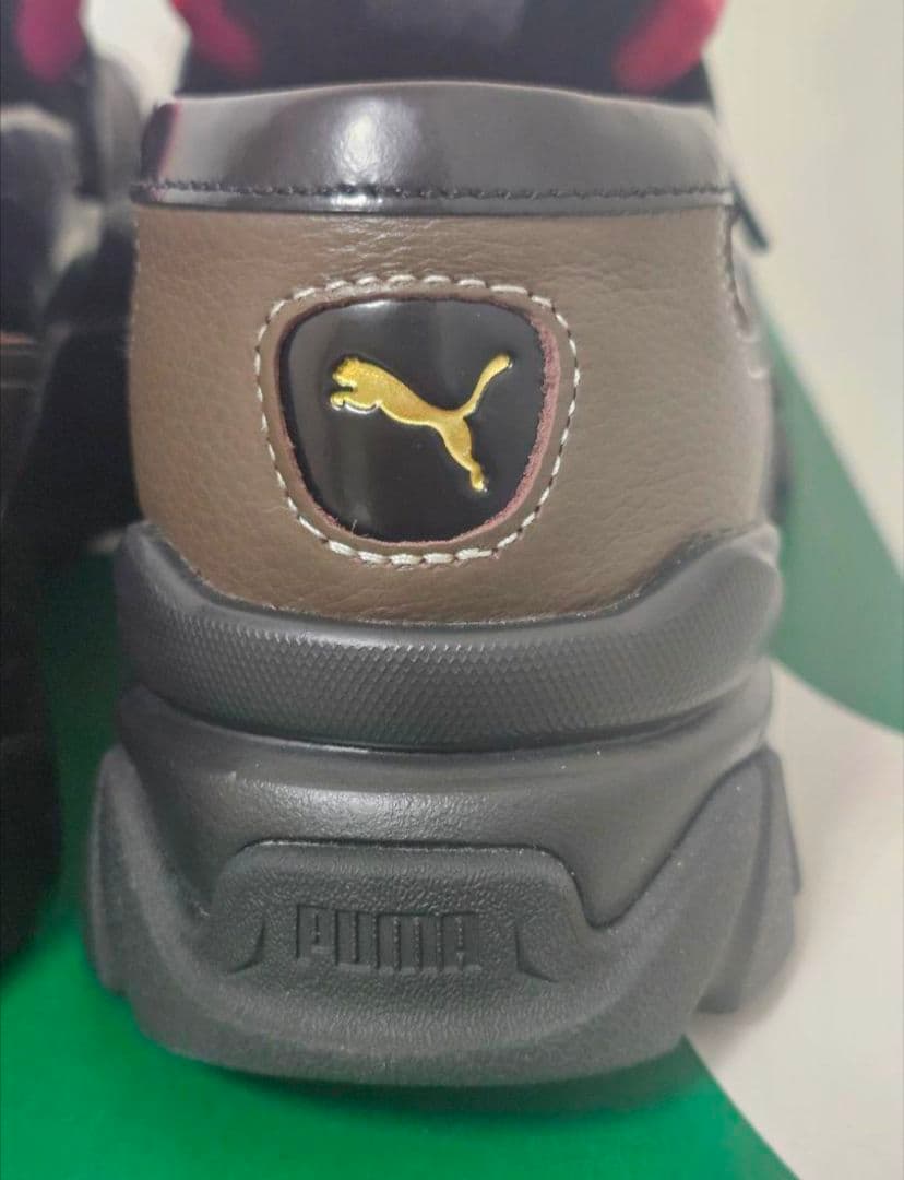 PUMA プーマ ローファー ブラック ピンク 23.5 スニーカーローファー