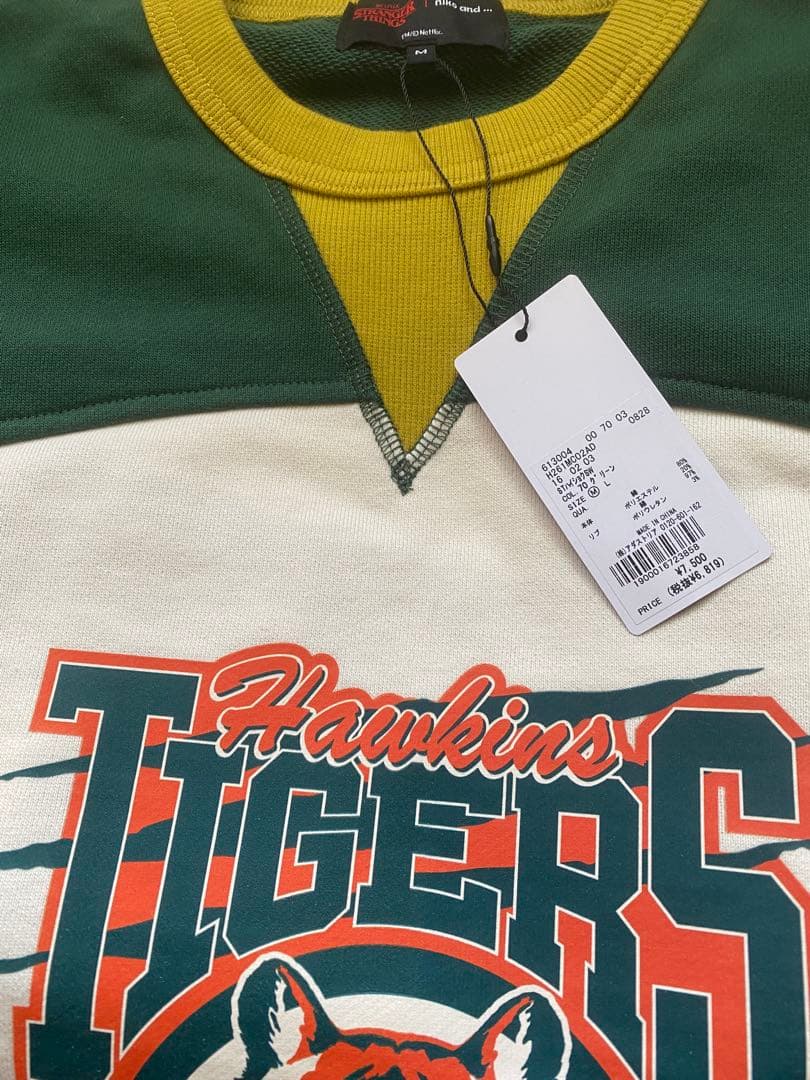 ★新品★ストレンジャーシングス ニコアンド配色スウェット