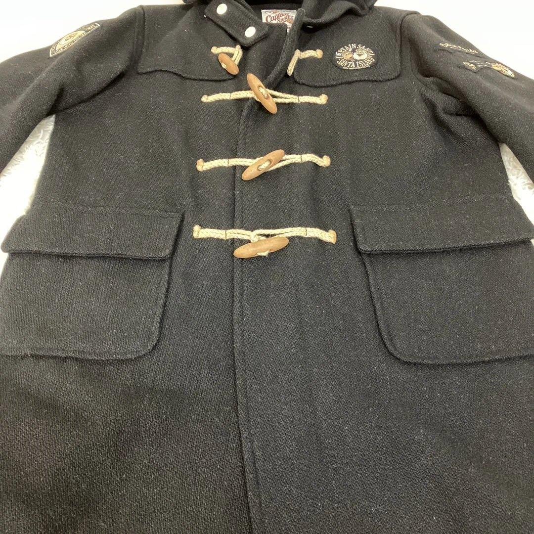 極美品】Captain Santa 希少デザイン 黒 ダッフルコート