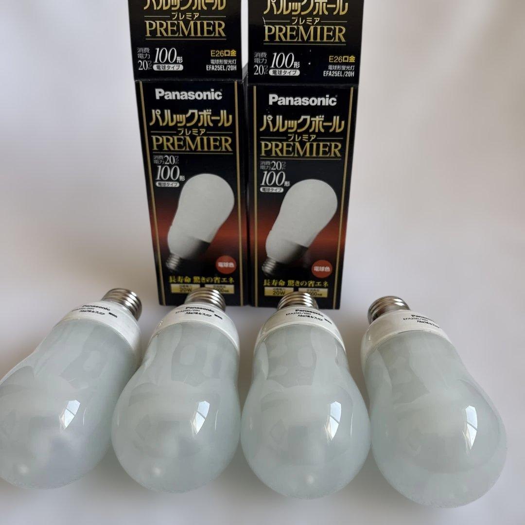 Panasonicパルックボール プレミア100形電球タイプ4個セット② - メルカリ