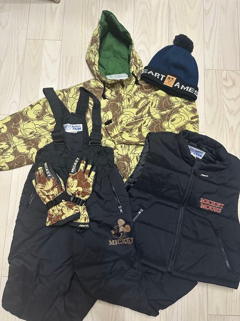 スキーウェア　130 ミッキー　ディズニー