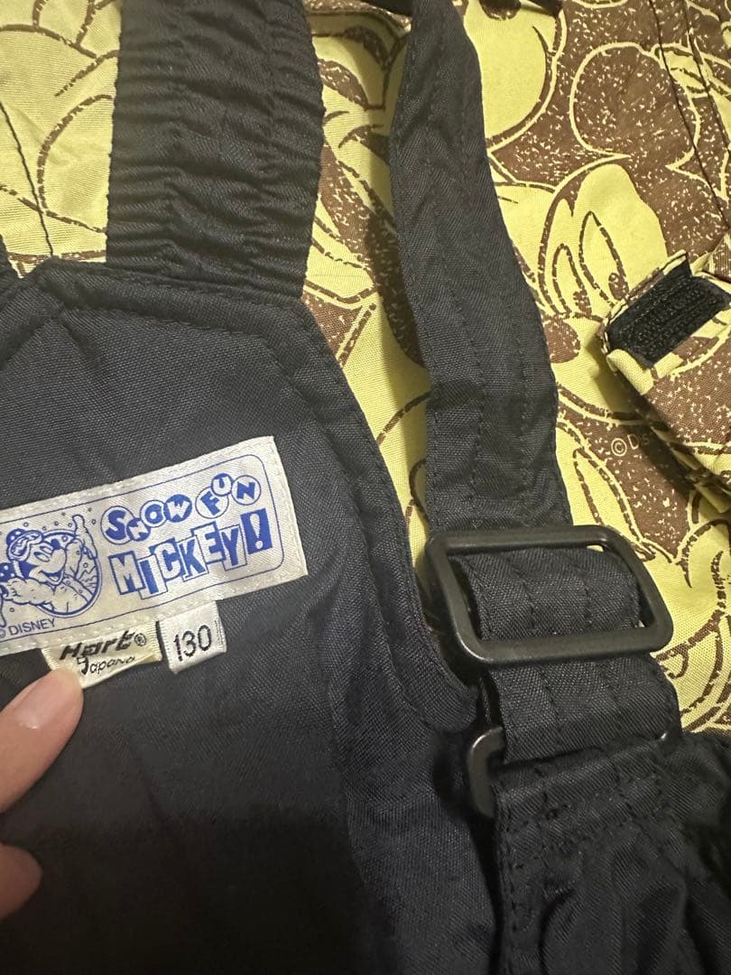 スキーウェア　130 ミッキー　ディズニー