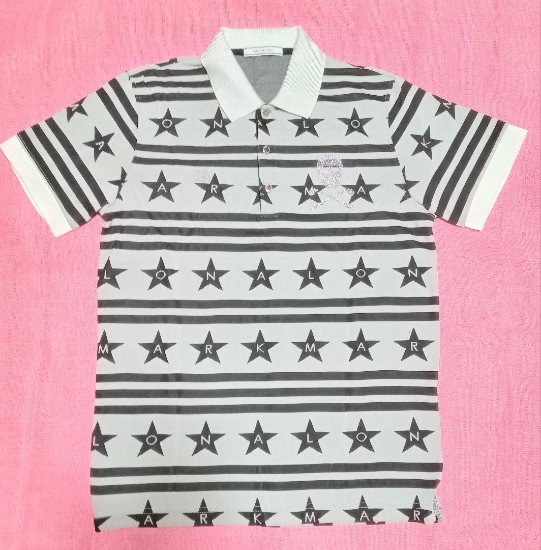 MARK＆LONAニットポロシャツ