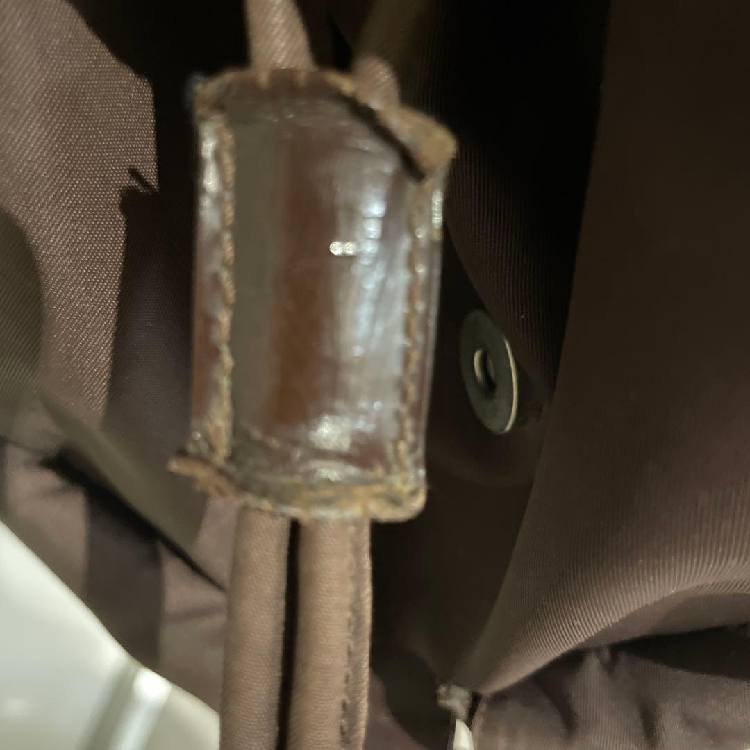 プラダ PRADA ナイロン リュック ブラウン 正規品 ヴィンテージ