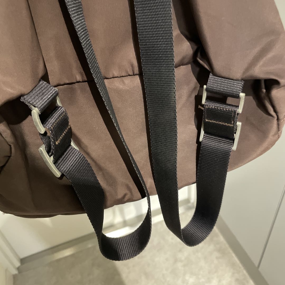 プラダ PRADA ナイロン リュック ブラウン 正規品 ヴィンテージ