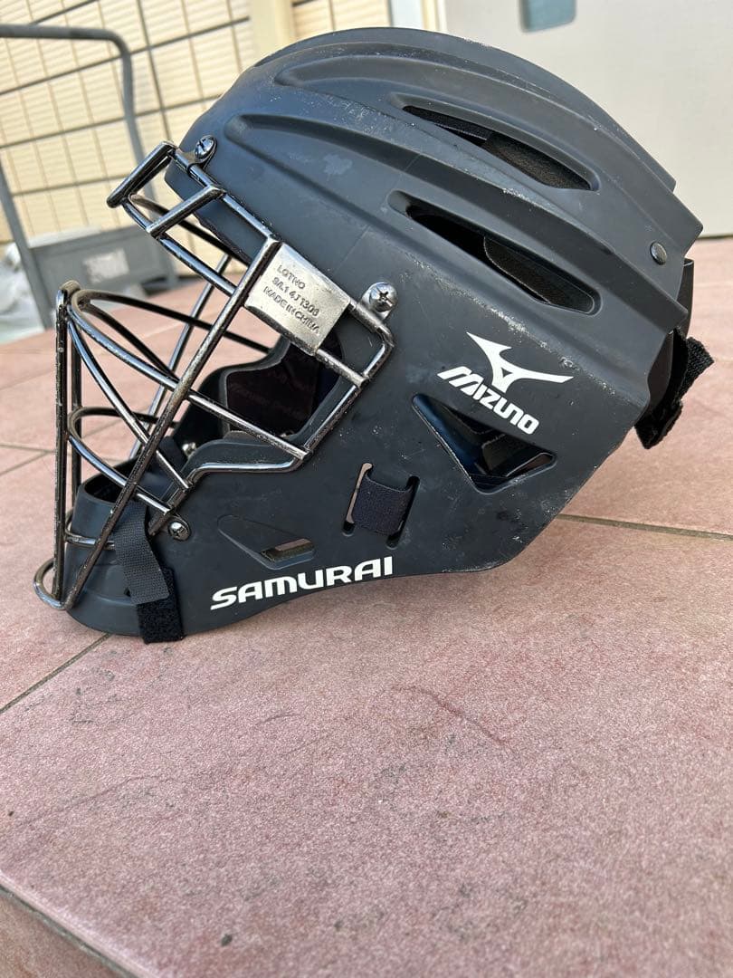 Mizuno Samurai キャッチャーマスク ブラック