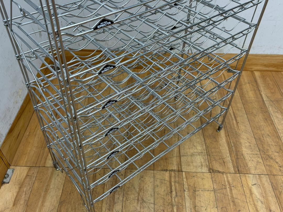 F7827☆美品☆ERECTA☆エレクター☆ワインラック13段☆シェルフ☆