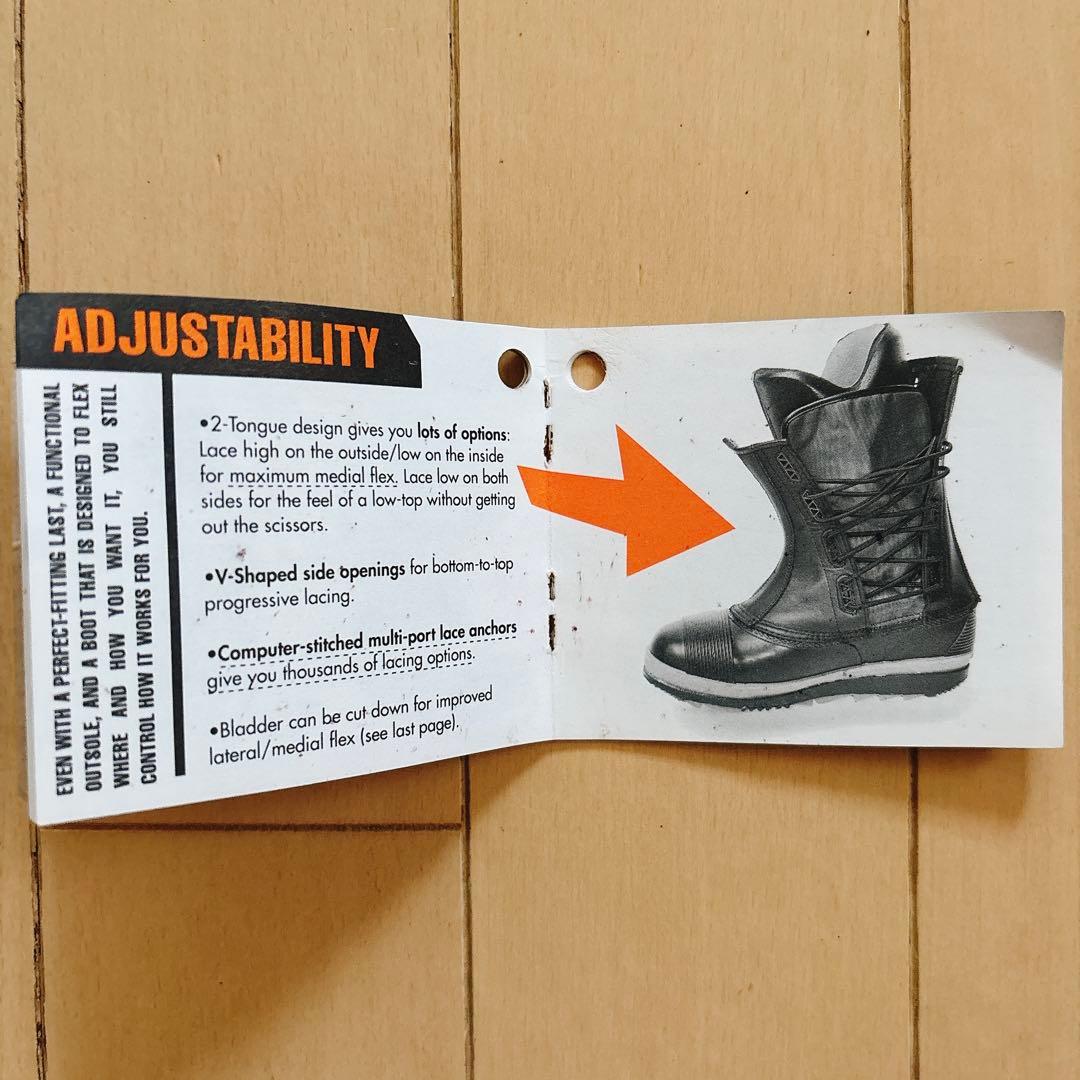 【出品は1/31まで】BURTON ヴィンテージブーツ 2-TONGUE レア