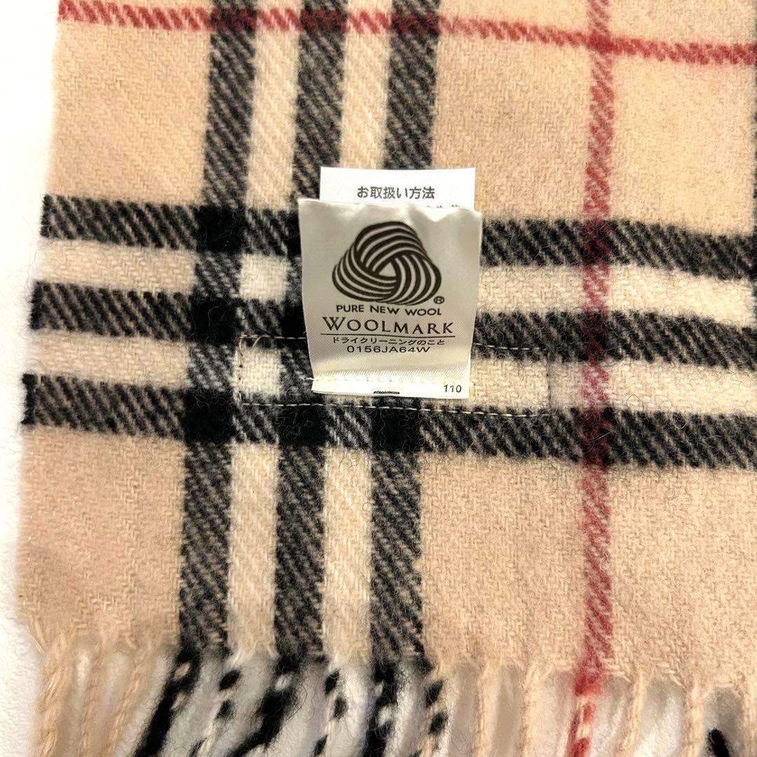 美品✨ バーバリーロンドン ブランケット ノバチェック 大判 ストール マフラー