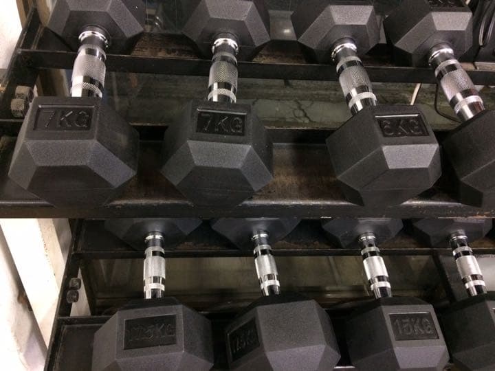 1万円値下ヘックス ダンベル　32.5kg2個