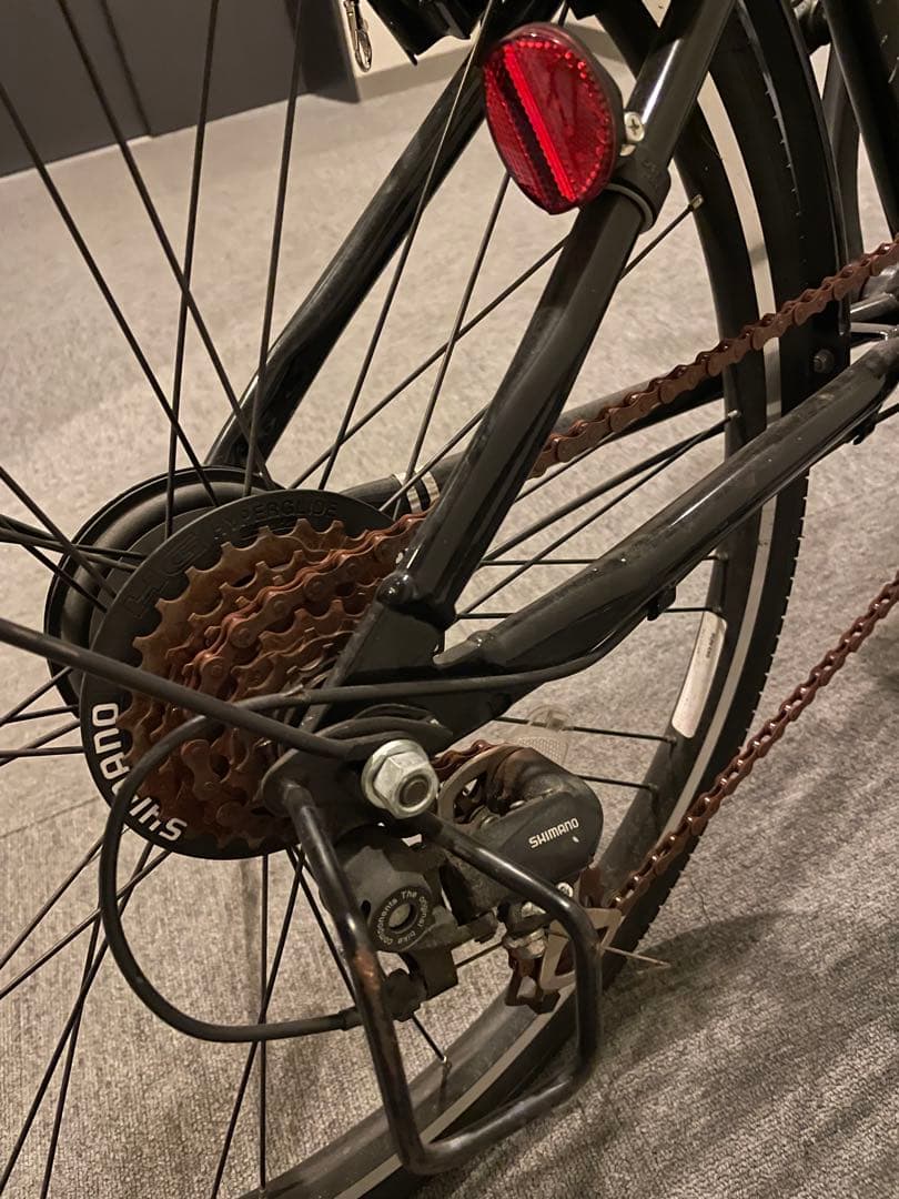 目黒区引き取り　シュライン　ブリヂストン　24インチ　譲渡証明書　防犯登録書