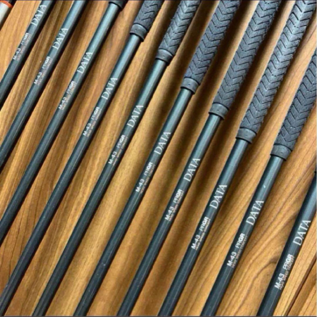 【PRGR】名器 DATA601 ゴルフクラブ13本フルセット キャディバッグ付