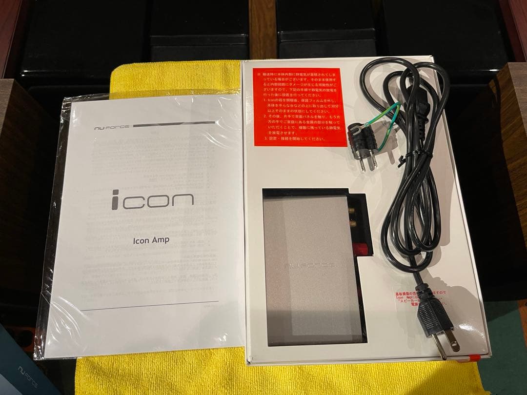 NUFORCE ICON AMP プリメインアンプ (シルバー)2ndオーナー