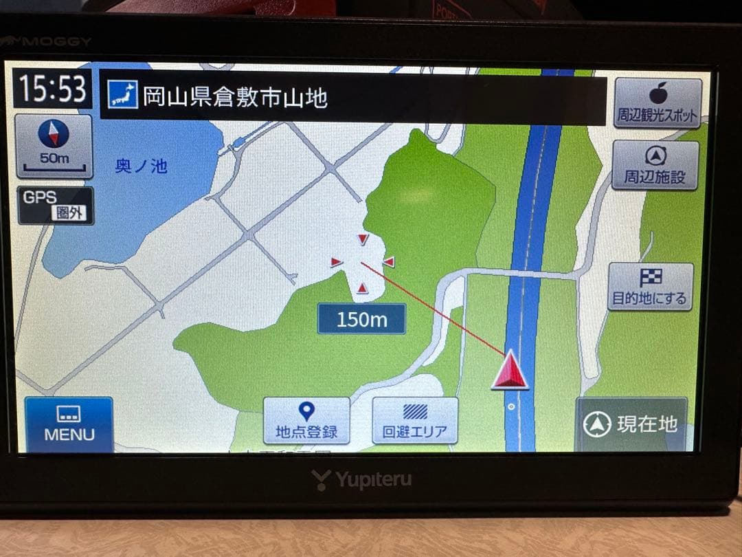 Yupiteru YPB747 カーナビ