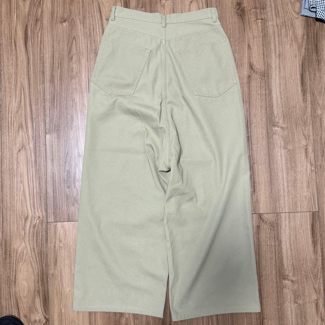 パンツ INSCRIRE E/C Loose Fit Pants BEIGE 32