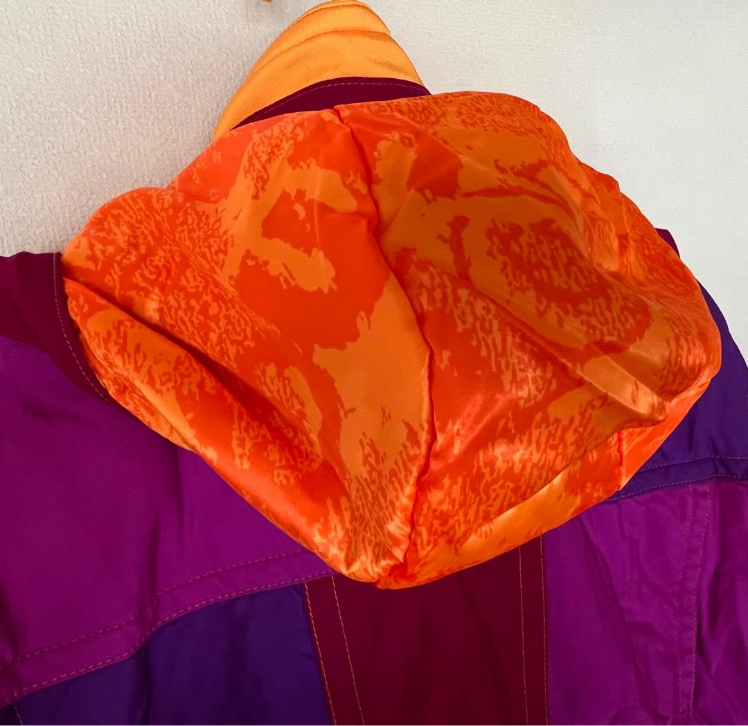 【未使用】GOLDWIN スキーウェア 紫ピンクオレンジ 90’sレア 希少