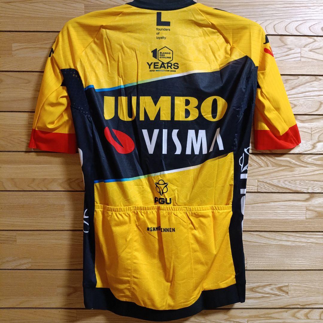 (*き様 支給品　Jumbo visma　サイクルジャージ　AGU　ユンボヴィス